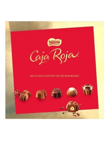 BOMBONES CAJA ROJA NESTLE 390 GR