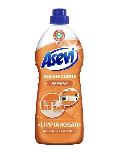 LIMPIAHOGAR DESINFECTANTE ASEVI NARANJA 1.100 ML