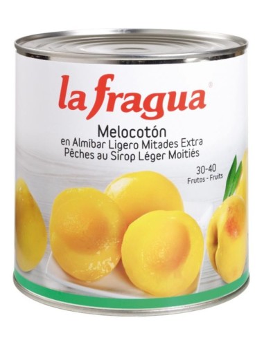 MELOCOTÓN LA FRAGUA ALMIBAR 25 /40 PZ LATA 3 KG