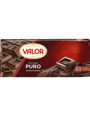 CHOCOLATE VALOR PURO AUTENTICO 300 GR