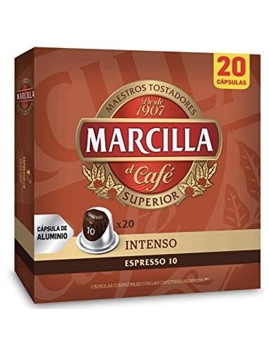 CAFE MARCILLA CAPSULAS INTENSO 20 UND