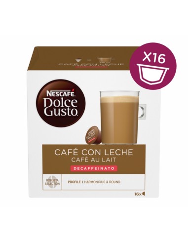 CAFE DOLCE-GUSTO CAFE CON LECHE DESCAF. 16 CP