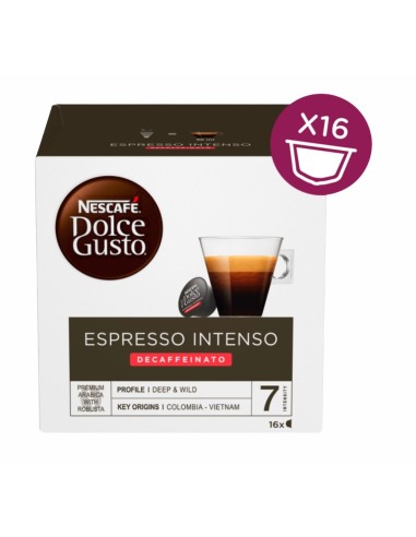 CAFE DOLCE-GUSTO ESPRESSO INTENSO DESCAFEINADO 16 CPS