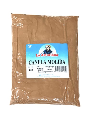 CANELA MOLIDA LA ASTURIANA BOLSA 250 GR