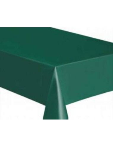 MANTEL VERDE OSCURO TNT 120X120 CAJA 150 UND.