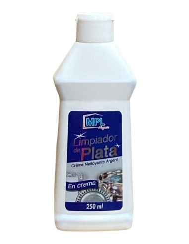 LIMPIADOR PLATA EN CREMA MPL 250 ML