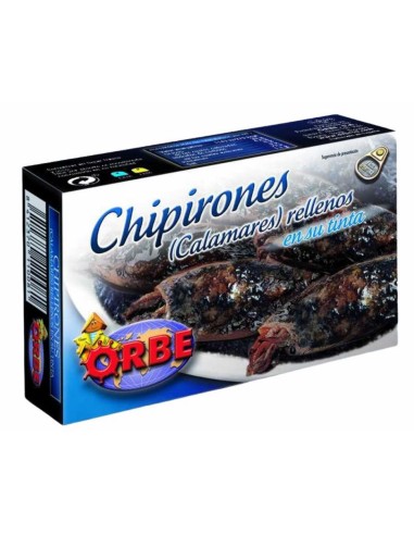 CHIPIRONES ORBE RELLENOS EN SU TINTA OL-120