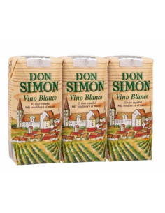 VINO DON SIMON BLANCO MINI BRIK PAK-3