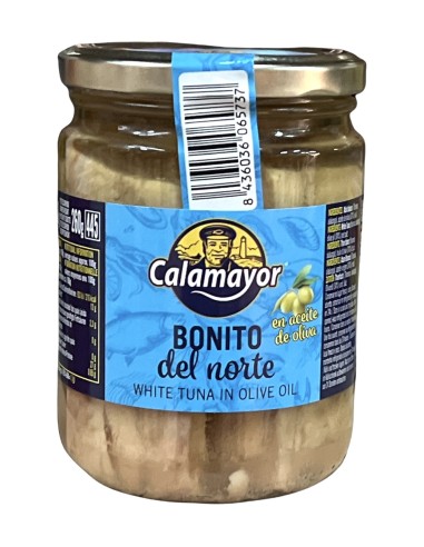 BONITO CALAMAYOR DEL NORTE A.OLIVA TARRO 400 GR