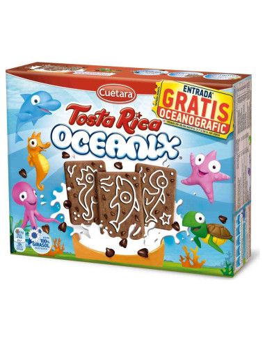 GALLETAS TOSTA RICA OCEANIX 400 G