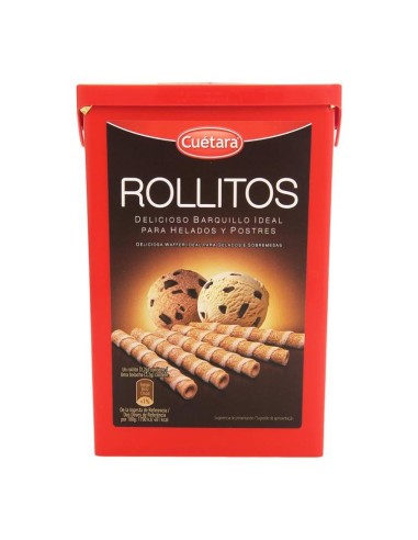 GALLETAS CUETARA ROLLITOS BOTE 225 GR