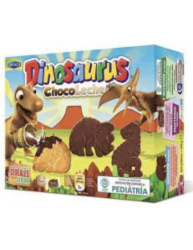 GALLETAS DINOSAURUS CHOCO-LECHE 255 GR