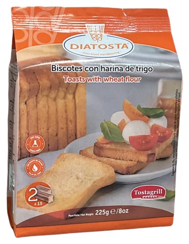 PAN TOSTADO TOSTAGRILL 30 UND 225 GR