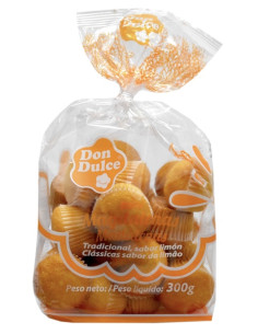 MAGDALENAS DON DULCE MINI TRADICIONAL 300 GRS.