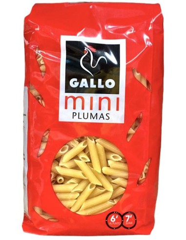 MACARRONES GALLO MINI PLUMAS 450 GR