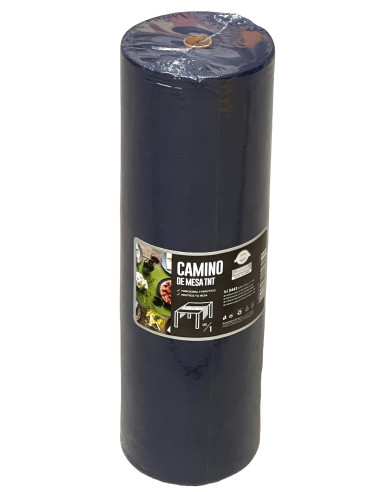 MANTEL CAMINO DE MESA AZUL MARINO PREC.0.40CMX48 METROS