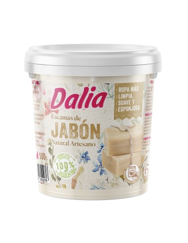 ESCAMAS DE JABON NATURAL DALIA 500 GR